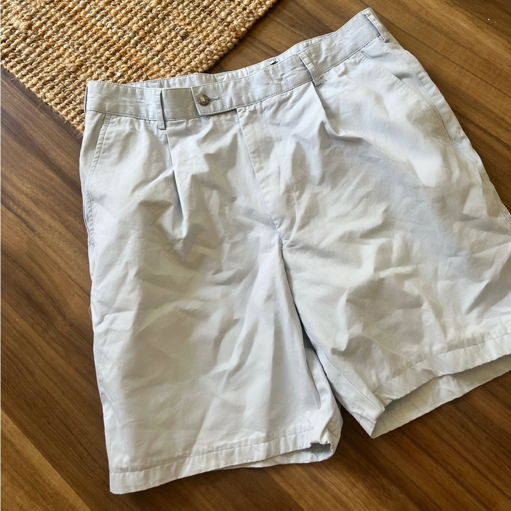 Light Blue Burberry Shorts